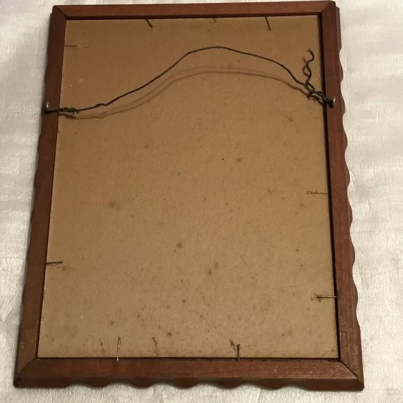 Antique La Mode Illustree framed picture Burreaux du Journal 56 Rue Jacob Paris - Picture 5 of 5